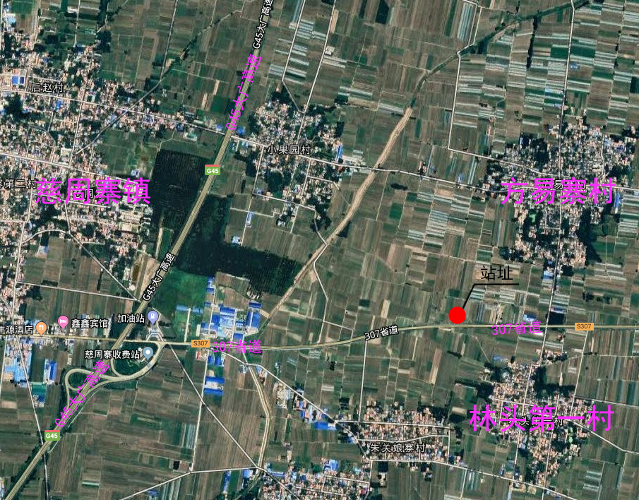 滑县HX-CG-BDZ-01地块控制性详细规划——现状卫片