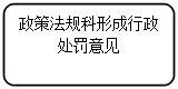 流程图: 可选过程: 政策法规科形成行政处罚意见