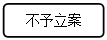 流程图: 可选过程: 不予立案