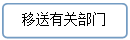 流程图: 可选过程: 移送有关部门