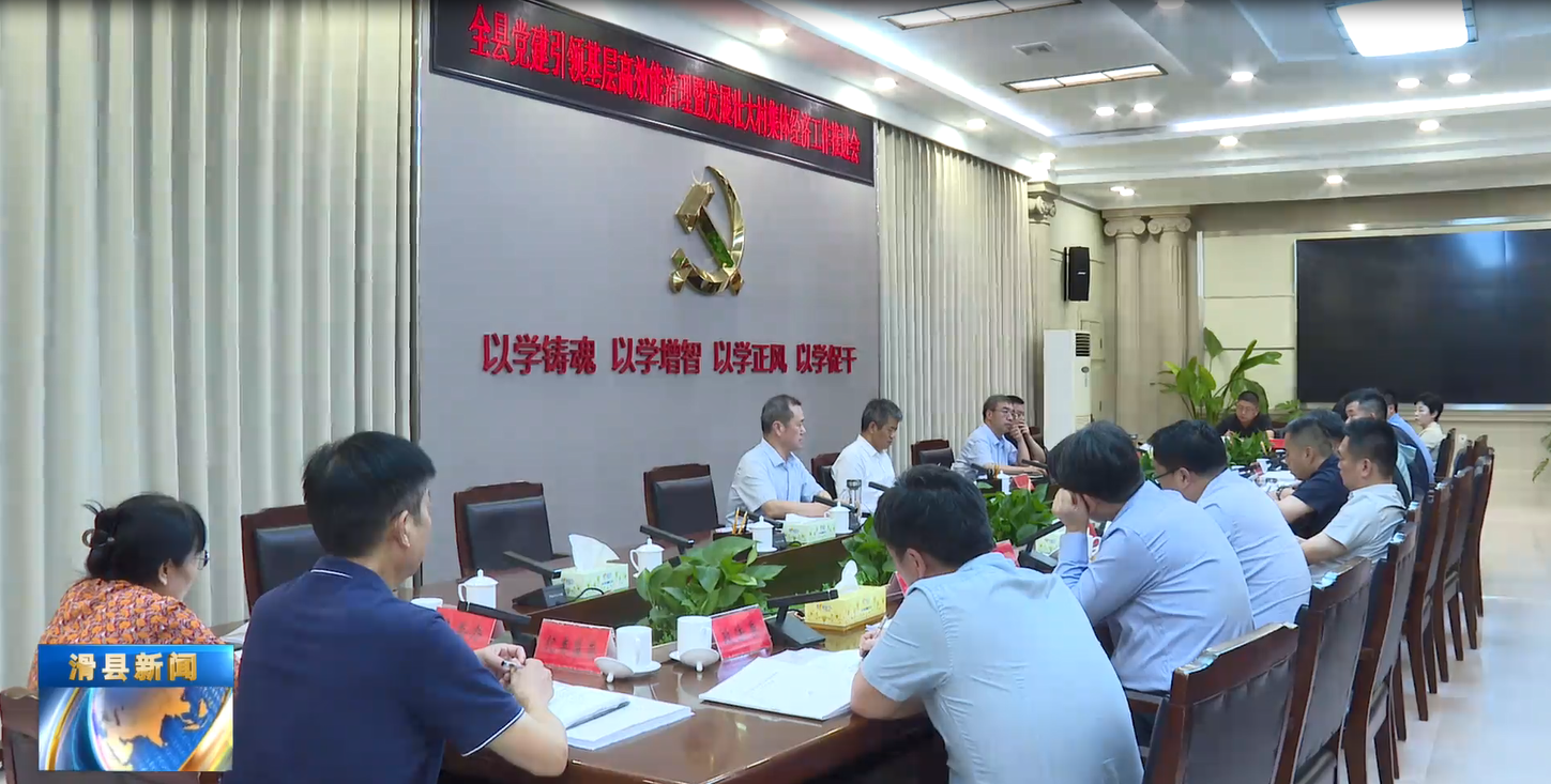 全县党建引领基层高效能治理暨发展壮大村集...